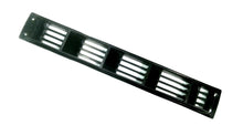 Black Louvered Vent 17"x 2 1/2" - Used