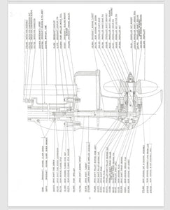 1949 Evinrude 50HP Big Four 8015 Parts Catalog