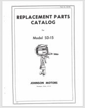 1946-1948 Johnson 16HP SD-15 Parts Catalog