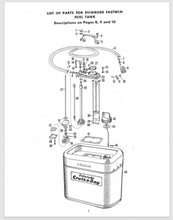 1950 Evinrude 14 HP Fastwin 4438 4439 Parts Catalog