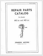 1941-1942 Johnson 1.4 HP MS-20 MD-20 Parts Catalog