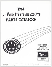 1964 Johnson 60 HP VX-10S VXL-10S VXH-10S VXHL-10S Parts Catalog