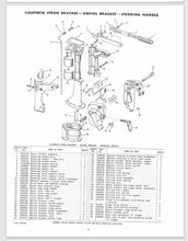 1952-1954 Evinrude 3 HP Lightwin 3012 3013 Parts Catalog