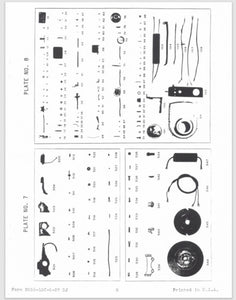 1937 Evinrude Speeditwin 22.5 HP 6026 6027 6028 6029 6031 6032 Parts Catalog