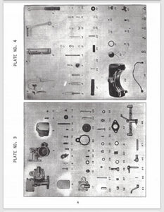 1937 Evinrude 9.2 HP Lightfour 4231 4239 4241 4234 Parts Catalog