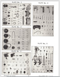 1938 Evinrude Lightfour 4271 4272 4273 4274 4275 4276 4277 4278 Parts Catalog