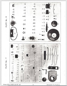 1938 Evinrude Elto Speeditwin 6034 6035 6036 6037 Parts Catalog