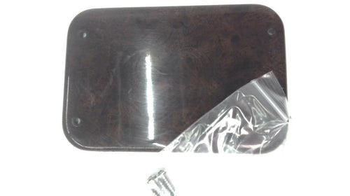 Marine Woodgrain Panel Blank w/ Rounded Corners 6 1/8