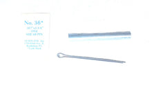 Olson # 36 Shear Pin .367" x 2-8/8" - Pkg of 1 Shear Pin 1 Cotter Pin