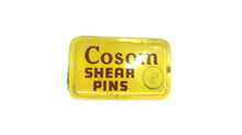 Cosom # 3 Shear Pin - Pkg of 1 Shear Pin & 1 Cotter Pin