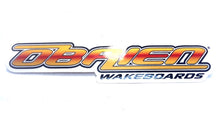 O'Brien Wakeboards Sticker/Decal/Label - Yellow/Red/White - 6 1/4" x 1 3/8"