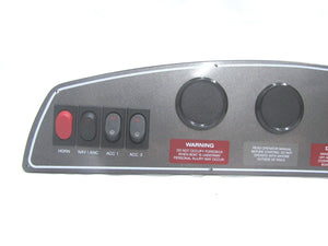 Crest Dash/Switch Panel 23 1/2 x 5"