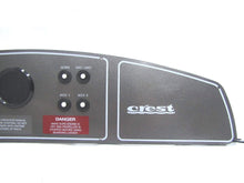 Crest Dash/Switch Panel 23 1/2 x 5"