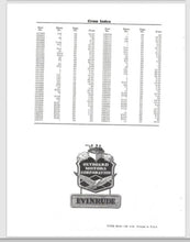 1932 Evinrude Fleetwin 11HP 418 419 450 452 453 Parts Catalog