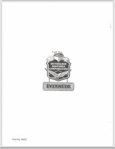 1933 Evinrude Advanced Series 2.2 HP Sport Single 432 433 Parts Catalog