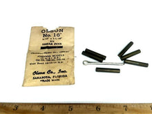 Olson # 16 Pkg of 6 Shear Pins & 1 Cotter Pin