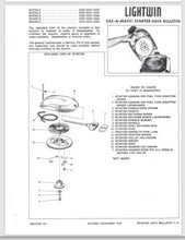 1959 Evinrude 3 HP 3019 3018 3020 3023 3024 3022 3027 3028 3026 Data Bulletin