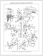 1959 Evinrude 10HP Sportwin 10 10018 10019 Parts Catalog