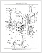 1959 Evinrude 5.5 HP Fisherman 5518 5519 Parts Catalog