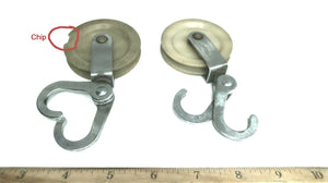 Pair of Steering Pulleys - Used