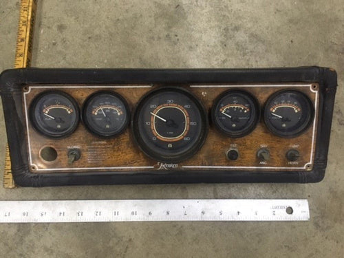 Renken Inboard Outboard Boat I/O Instrument Cluster Dash Gauges Switches - Used