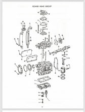 1955 Johnson 3HP Sea Horse JW-11 JWL-11 Parts Catalog