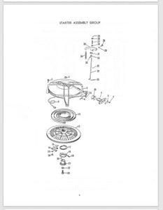 1953 Johnson 25HP Sea-Horse RD-15 RDL-15 Parts Catalog