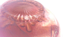 Imperial Shell and Sand 7 1/2" Marigold Carnival Glass Ruffled Bowl (TR)