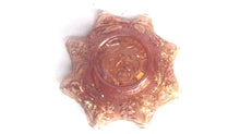 Imperial Rose 8 1/4" Marigold Carnival Glass Ruffled Bowl (TR)