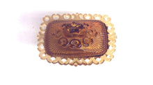 Indiana Glass 7 1/2" Amber Lace Edge Footed Candy Dish w/Lid (TR)