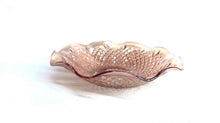 Indiana Diamond 11" Marigold Carnival Glass Ruffled Bowl/Dish (TR)