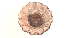 Marigold Carnival Glass Bowl 9", with Floral & Leaf Pattern & Scallop Rim (TR)