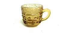 EAPG Findlay Glass Amber Daisy Band Cup (TR)