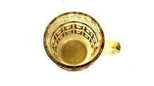 EAPG Findlay Glass Amber Daisy Band Cup (TR)