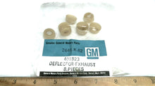 PKG of 8 General Motors 401823 Exhaust Deflectors