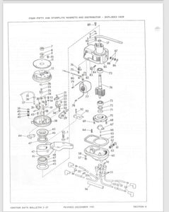 1958 Evinrude Four-Fifty 50 HP 50012 50013 Data Bulletin 1-35