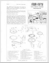 1958 Evinrude Four-Fifty 50 HP 50012 50013 Data Bulletin 1-35