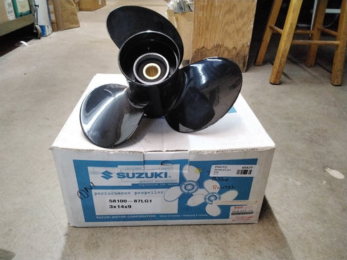 Suzuki 58100-87LG1-019 Propeller 3 x 14 x 9