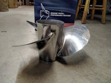 Johnson Evinrude OMC 763950 Stainless Steel 3-Blade Propeller 13 1/2 x 15 (GLM)