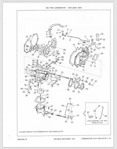 1962 Evinrude Speeditwin 28 HP 28202 28203 Data Bulletin BU_28202_62