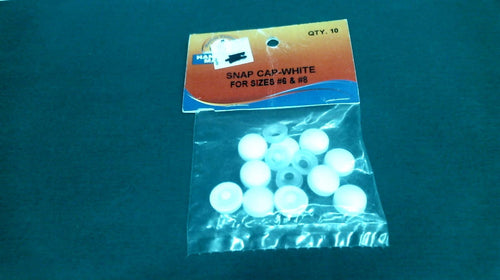Handi-Man 610011 White Snap Cap for sizes #6 & #8 - Pkg of 10