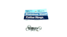 S&J 361011 R01 SS Cotter Rings Fits 3/16" Clevis Pin - Pkg of 10