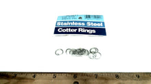 S&J 361011 R01 SS Cotter Rings Fits 3/16" Clevis Pin - Pkg of 10