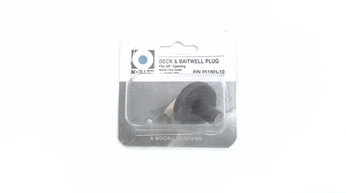 Moeller 051001-10 Deck & Baitwell Plug 3/8