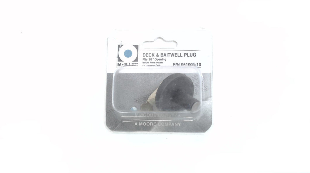 Moeller 051001-10 Deck & Baitwell Plug 3/8