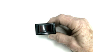 Sierra RK40110 Red Illuminated Rocker Switch On-Off-On SPDT