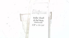 Long Run 86189-1 Roller Shaft 5/8" x 13-1/4" W/Pal Nuts