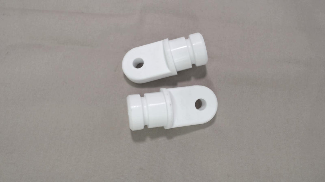 Sea-Dog 273181-1 Pair of White Nylon Top Inserts 7/8