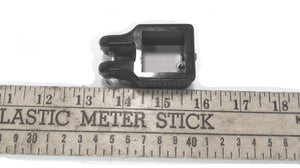 Black Square Tube Jaw Slide 1"