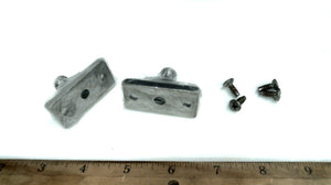 Pair of Stainless Side Mount Deck Hinges